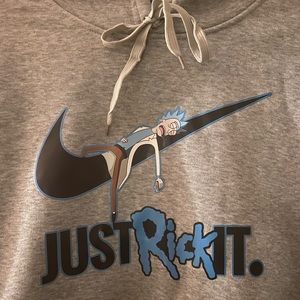 Rick and Morty Just Rick It Hoodie